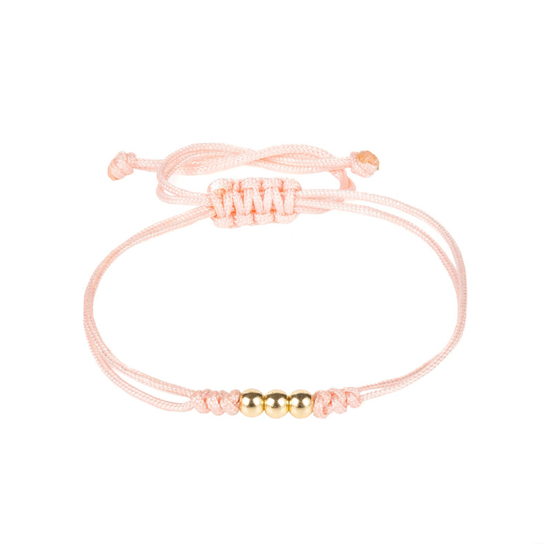 Bratara Kadras snur cu bilute din aur 14 k