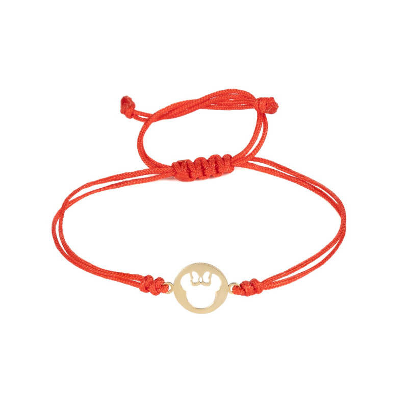 Bratara Kadras pe snur cu pandantiv din aur 14 k