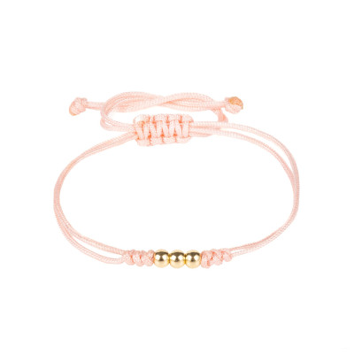 Bratara Kadras snur cu bilute din aur 14 k