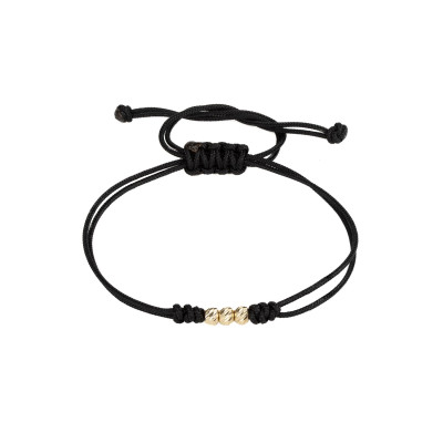 Bratara Kadras cu bile din aur 14k