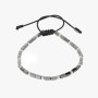 Bratara Kadras cu bile din agint 925 si pietre hematit